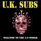 UK Subs – Welcome to the 2.0 World / Pochette Jaune